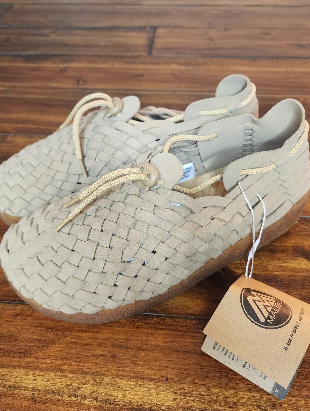 Malibu- Latigo Huarache Sandals | Brand New With Tags | Tan | Men's Size 8